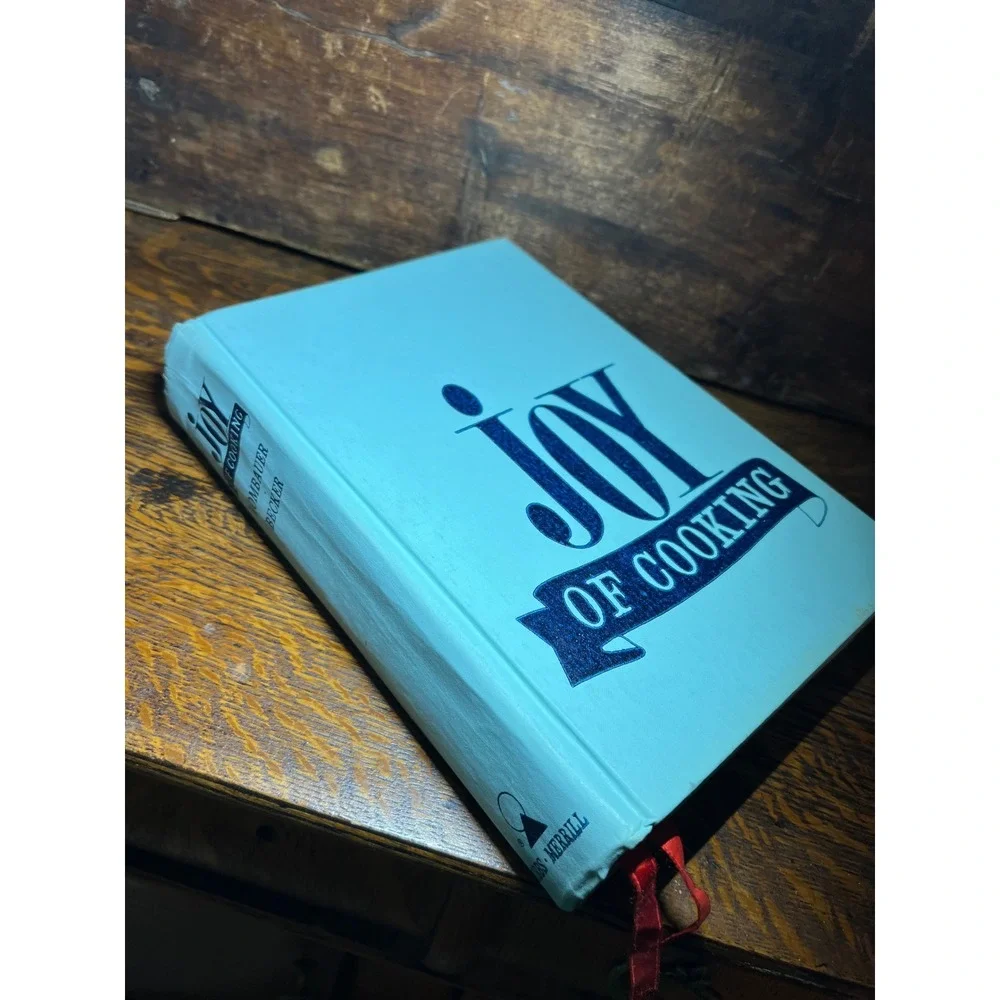 Joy of Cooking Irma Rombauer Marion Becker Vintage 1973 Hardcover Cookbook Blue